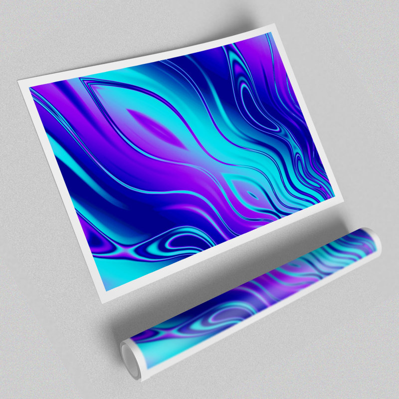 Liquid Movement - No Frame Print, 84.1 cm H x 118.9 cm W