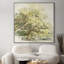 Arbre botanique rétro, aquarelle douce, nature, illustrations, très grand, impression murale encadrée (assemblage requis)-105076031