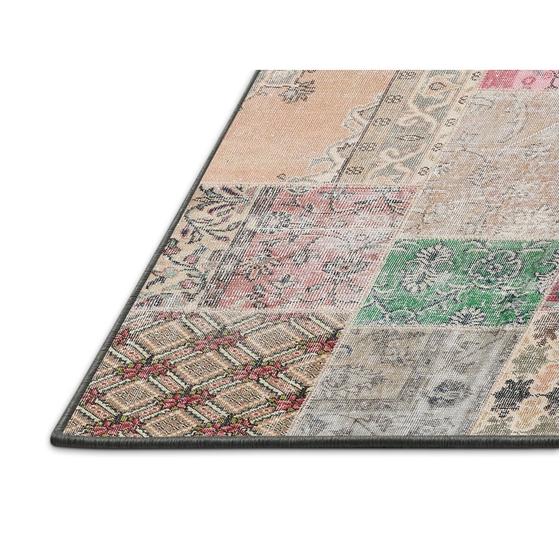 Patchwork Indoor Rug, Rectangle 5' x 7'