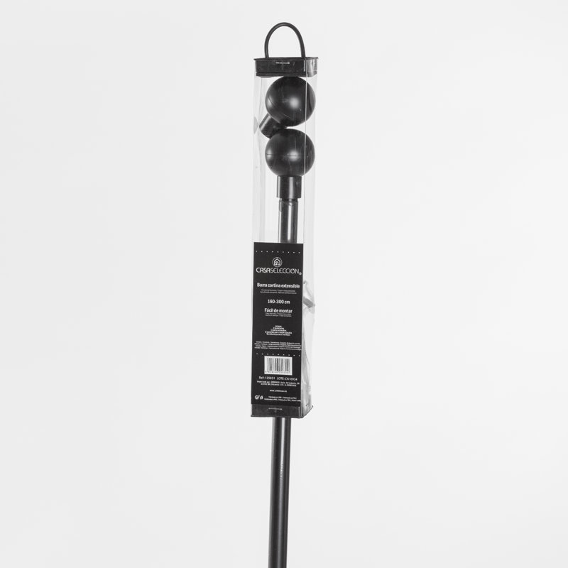 Judianne Finial, Black, 300cm W