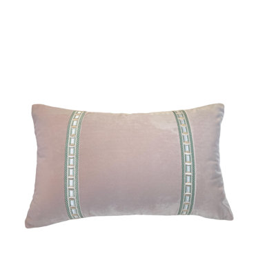 Striped Velvet Reversible Pillow Cover