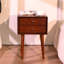 Table de chevet avec 2 tiroirs, petite table d'appoint avec rangement-1688695247