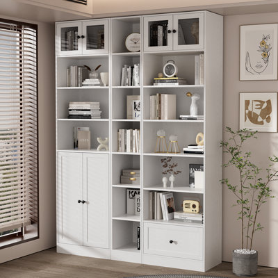 85.8'' H X 59.6'' W Bookcase