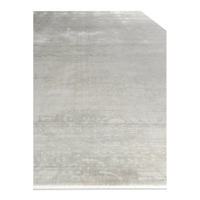 Koda Hand Loomed Area Rug in Metal, Rectangle 8' x 10'