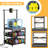 3D Printer Stand, Heavy-Duty Printer Table with Filament Storage & Built-In Power Outlets, 3-Tier 3D Printer Desk for Workshop Office Garage, Rust-Resistant Finish