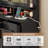 Vanity Desk w/Mirror & Lights Power Outlets 3 Color Lighting Modes 7 Drawers