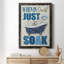 Just Soak - Art textuel sur toile-1088971283-1088971273