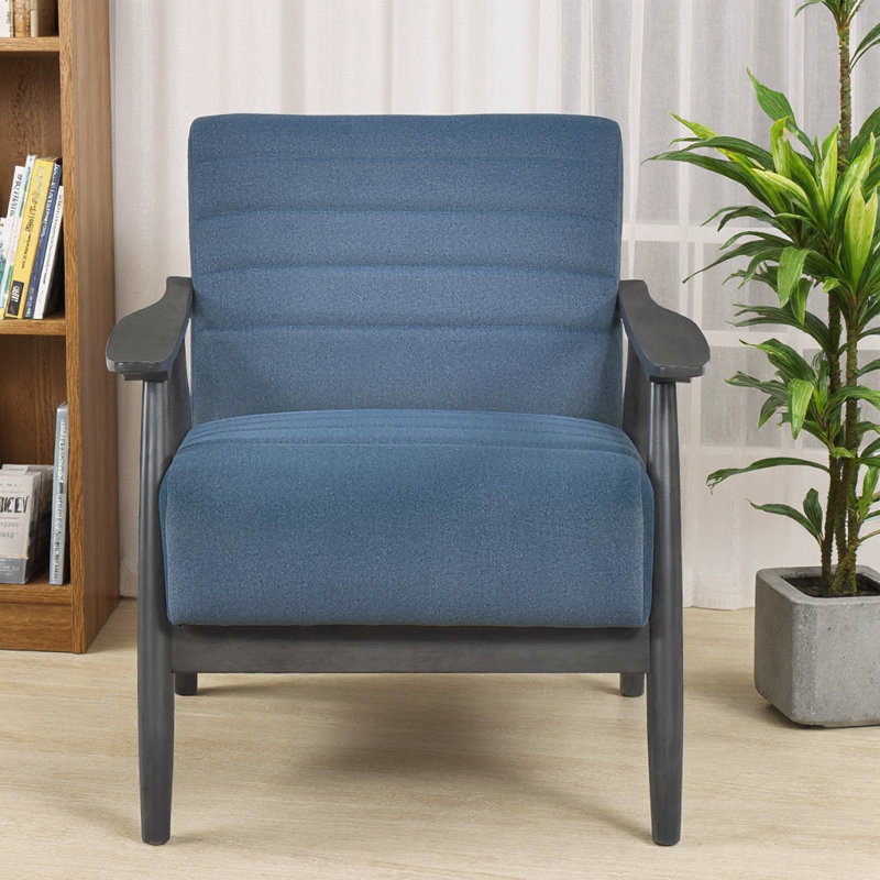 Fauteuil d'appoint décontracté 1pc, Bleu