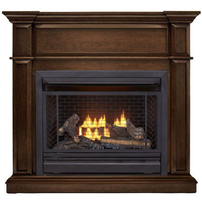 44'' W Ventless Fireplace
