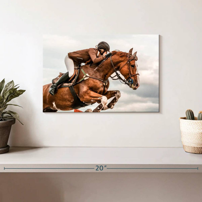 Sireci Equestrian Show Jumping, 8" H x 12" W