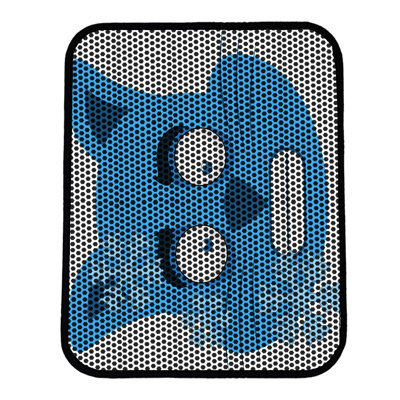 Tapis pour litière de qualité supérieure, 18 po x 24 po | 50% PVC / 50% polyester, lavable à la machine et passer l'aspirateur | Conception durable et facile à nettoyer pour les propriétaires d'animaux de compagnie | Protégez vos planchers des dégâts de la litière