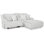 Canapé modulaire inclinable 3 pièces avec méridienne Matherly