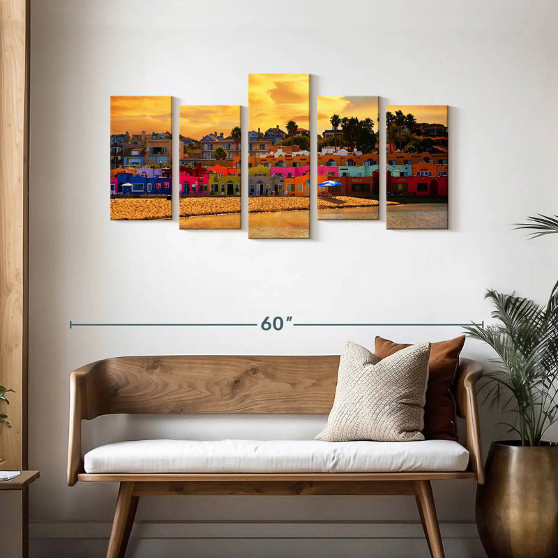 Gillard Capitola Beach, 24" H x 49" W