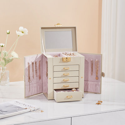 PU Leather Jewellery Box +
