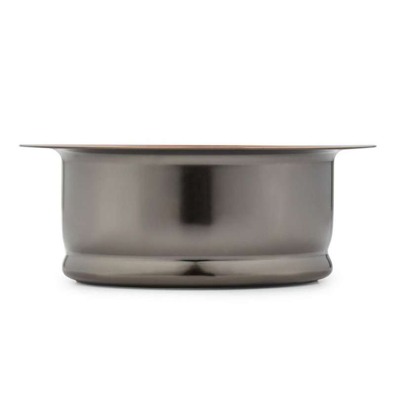 Kitchen Disposer Flange & Stopper- 3.5", Satin Copper