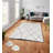 Luxurious Velvet Area Rug, 4.6 x 7.2 Feet | 100% Polyester, 740 g/m² | Non-Slip Felt Dot Underside, Machine Washable | Digital Print Design, Easy to Clean, Perfect for Living Room & Bedroom Décor-1380758019