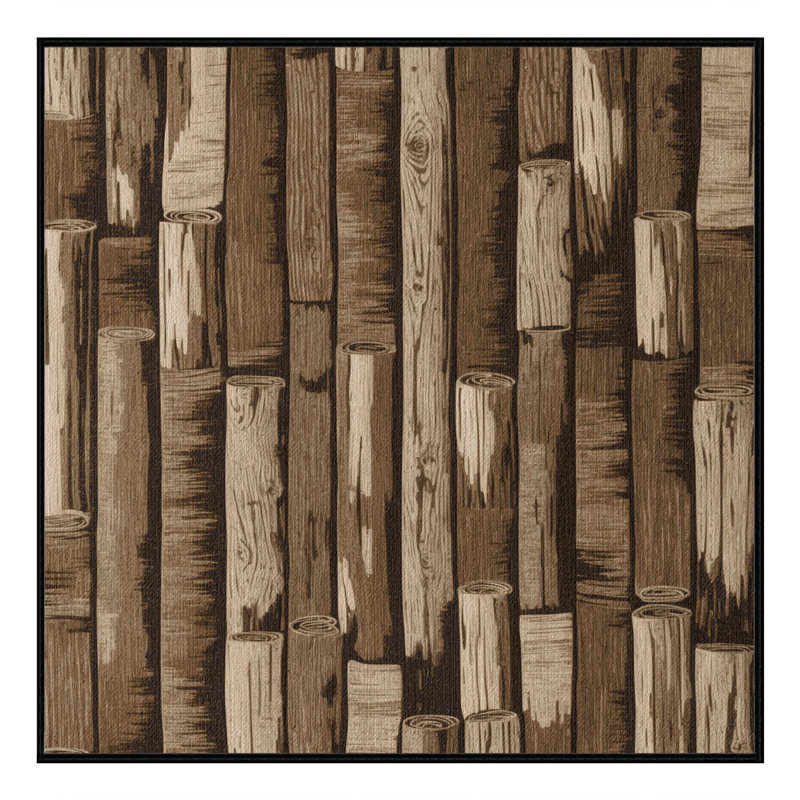 Washable Dock pilings Nautical Area Rug, Rectangle 2' x 3'