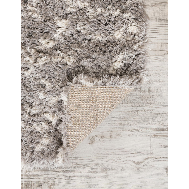 Tarquinio Rug, Gray, Rectangle 4'1'' x 6'1''