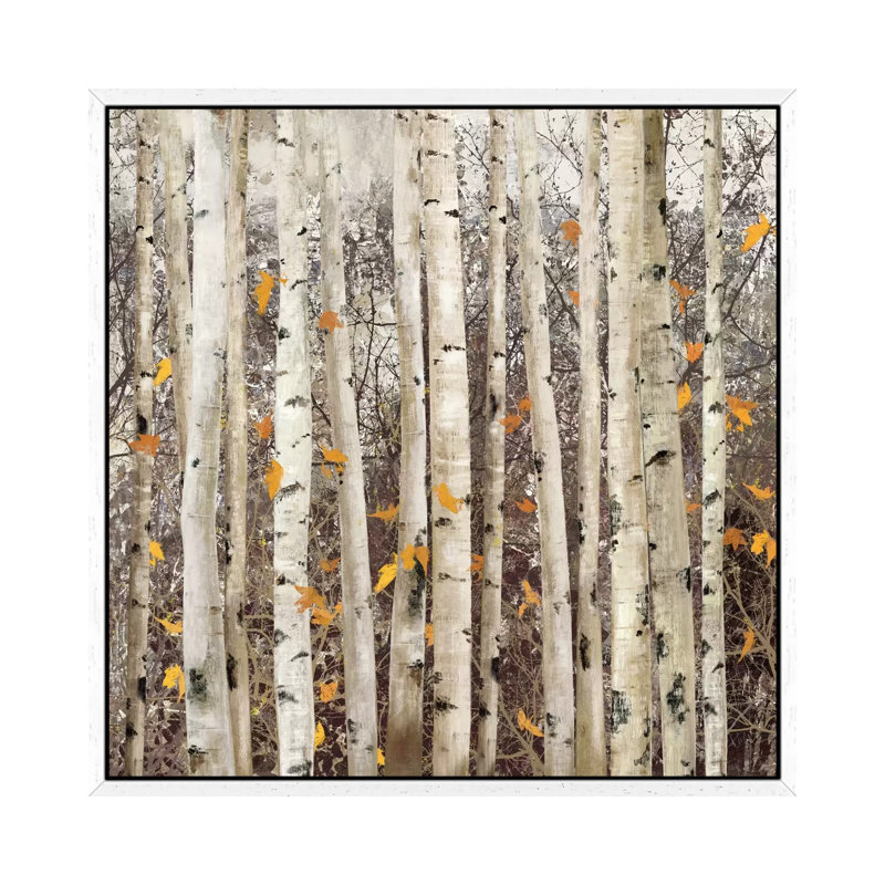 Serene Union by Allison Pearce - Print on Canvas, White Framed Canvas, 45.72 cm H x 45.72 cm W