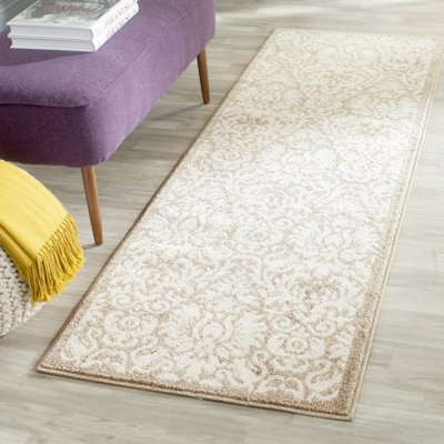 Carman Performance Damask Rug