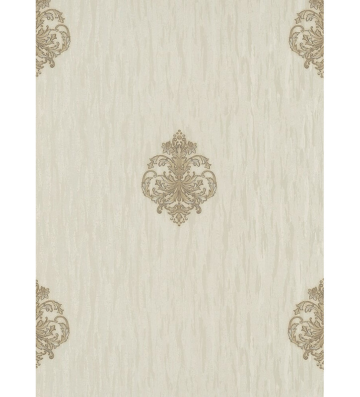 Mahurin Damask Roll, Gray