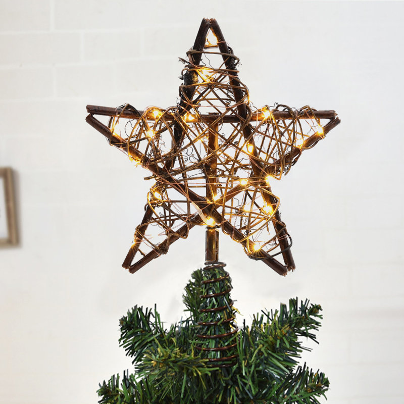 31cm Polyethylene Plastic Tree Topper