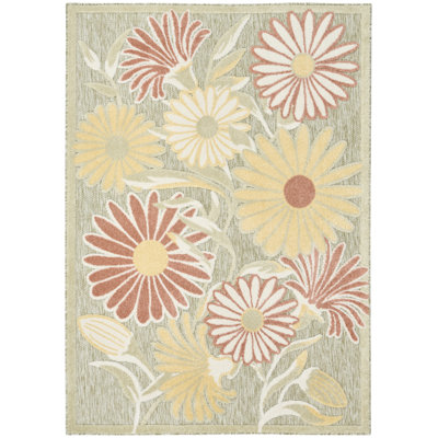 Shila Sage Rose Outdoor Rug