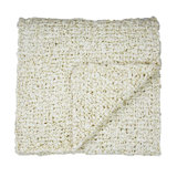 Ribbon Knit Throw Blanket