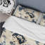 Literie camée bleu et beige victorienne-939267018