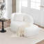 Chaise longue rembourrée en fausse fourrure-1503816417