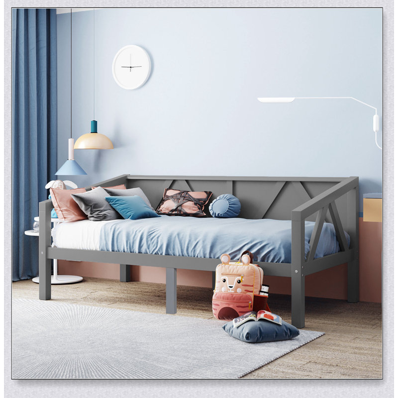 Daybed, Gray, Twin