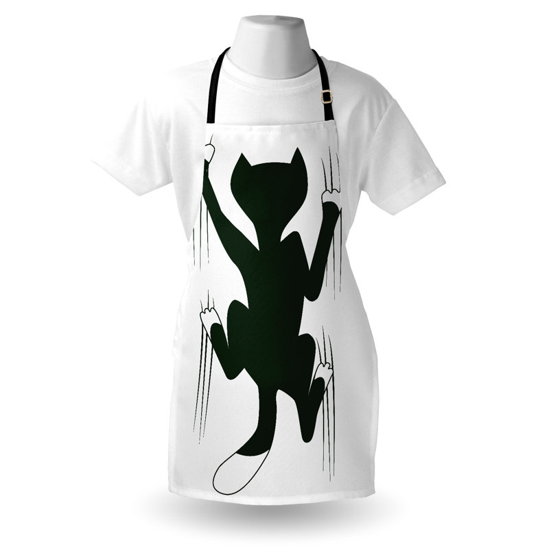 No Pattern Bib Apron