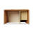 Shaker 36 in. W x 21 in. D x 34.5 in. H Bath Vanity Cabinet without Top in Natural Alder-587806570