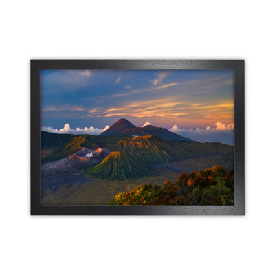 Volcano Dawn by Karsten Wrobel - Print on Canvas