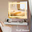 Caddy Prestano Rectangle LED Metal Mirror