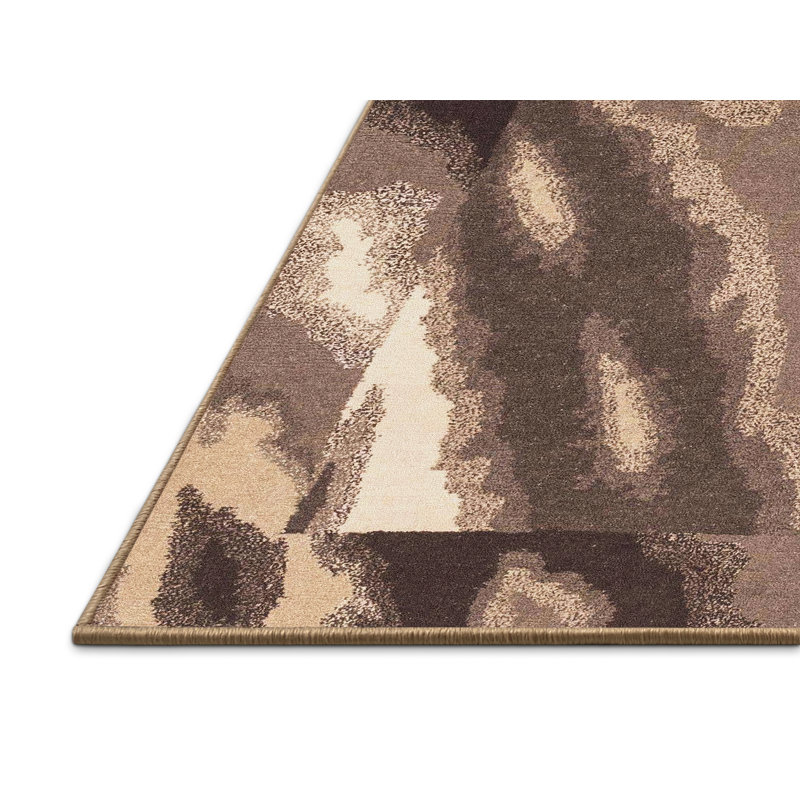 Abstract Indoor Rug, Rectangle 2' x 3'