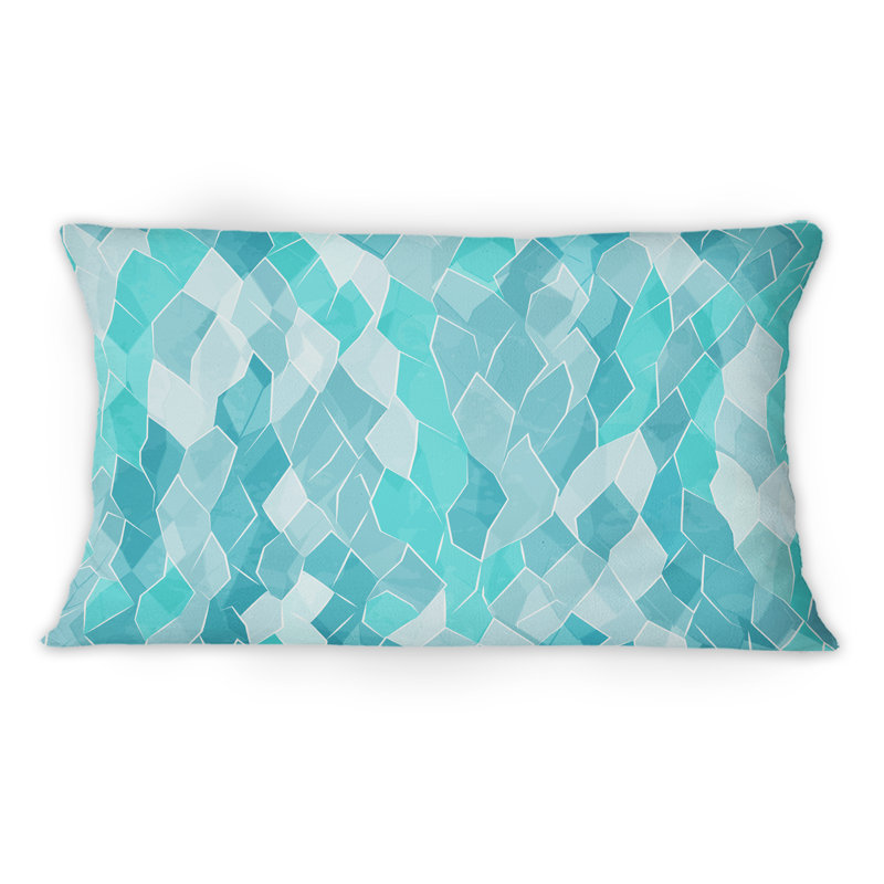 Coussin Turquoise Crystal Diamond Rhythm