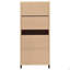 Armoire d'appoint 2 tiroirs Nestor