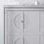 Lit escamotable mural gris (grand lit)-1539037998