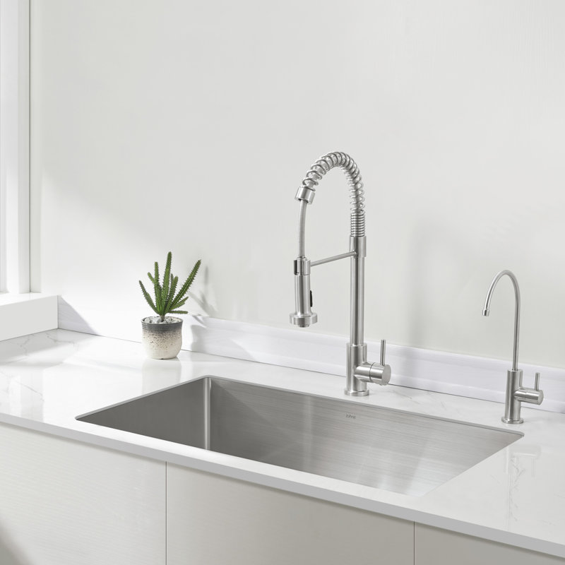 32'' L Single Bowl Stainless Steel Kitchen Sink
