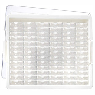 Elizabeth Ward Bead Storage Solutions 82 Pc Tiny Supplies Organizer, 8 Pack (Set of 8)