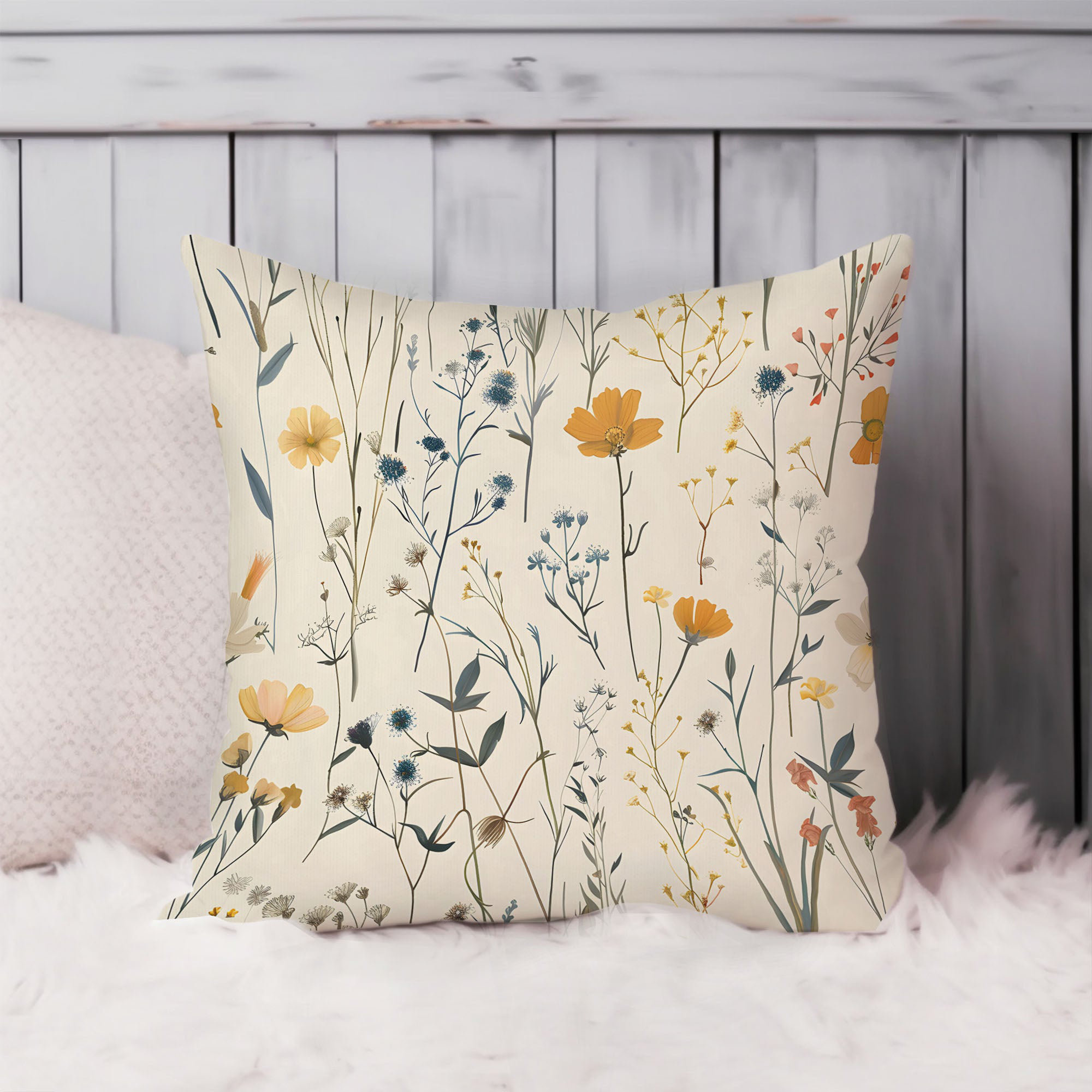 Ethan Taylor Botanical Wildflowers Dream III Pillow Cover Wayfair