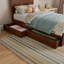 Lit plateforme avec tiroirs de rangement en bois Aveline-2123964736-2123964737