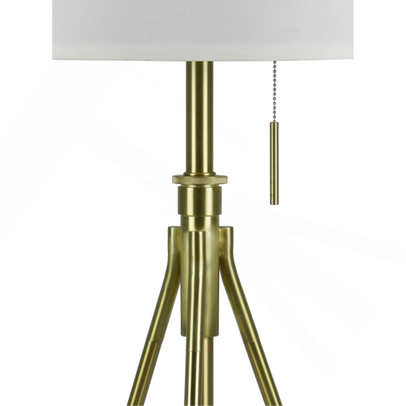 32-37"H Adjustable Tripod Table Lamp