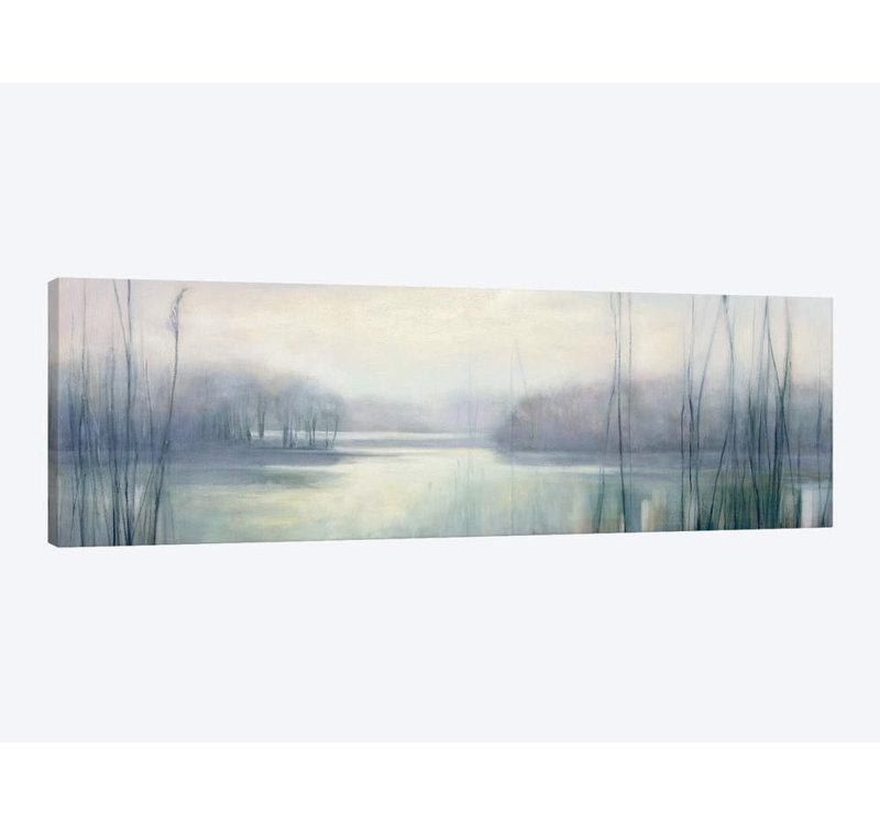 «Misty Memories» par Julia Purinton - impression sur toile tendue, H 16 po x l 48 po x P 1,5 po, Toile tendue