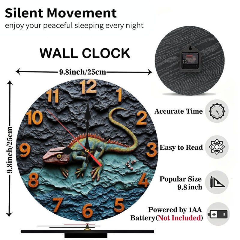 Horloge murale en pierre