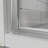 Pivot Shower Doors, 32" W x 72" H Frameless Bi-fold Swing Shower Door,1/4" (6mm) Clear Tempered Glass, Chrome Finish Hardware, Reversible Installation