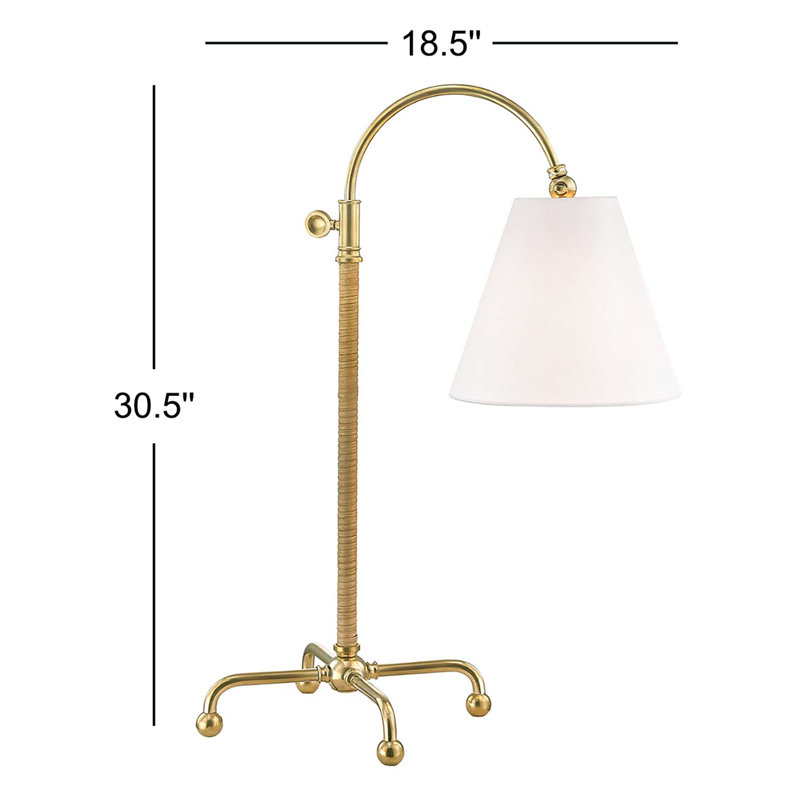 Curves No.1 Table Lamp by Mark D. Sikes