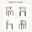 Chaise d'appoint rembourrée en similicuir-670082515