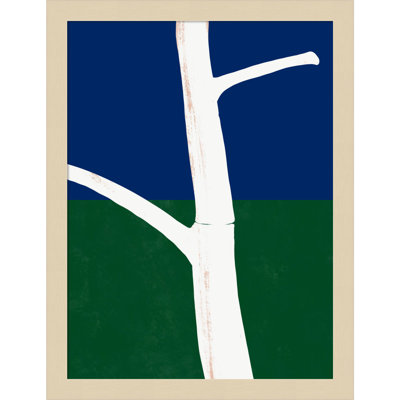 White Bark Print by Little Dean